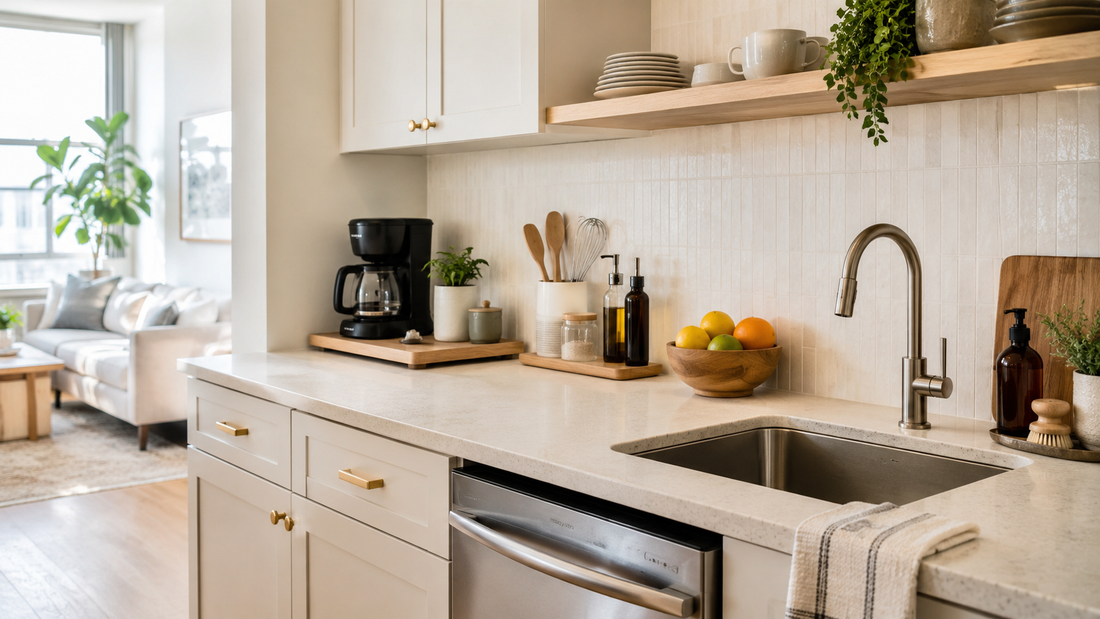 The 10-Minute Countertop Reset That Makes a Small Kitchen Feel Easier to Use