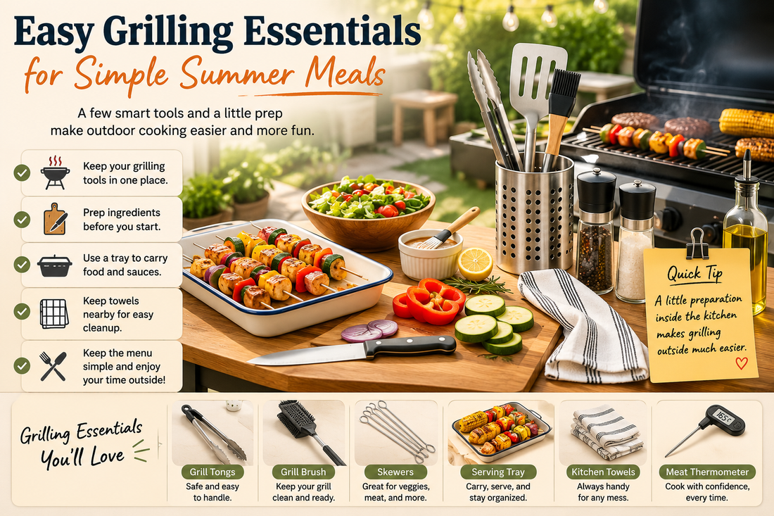 Easy Grilling Essentials for Simple Summer Meals