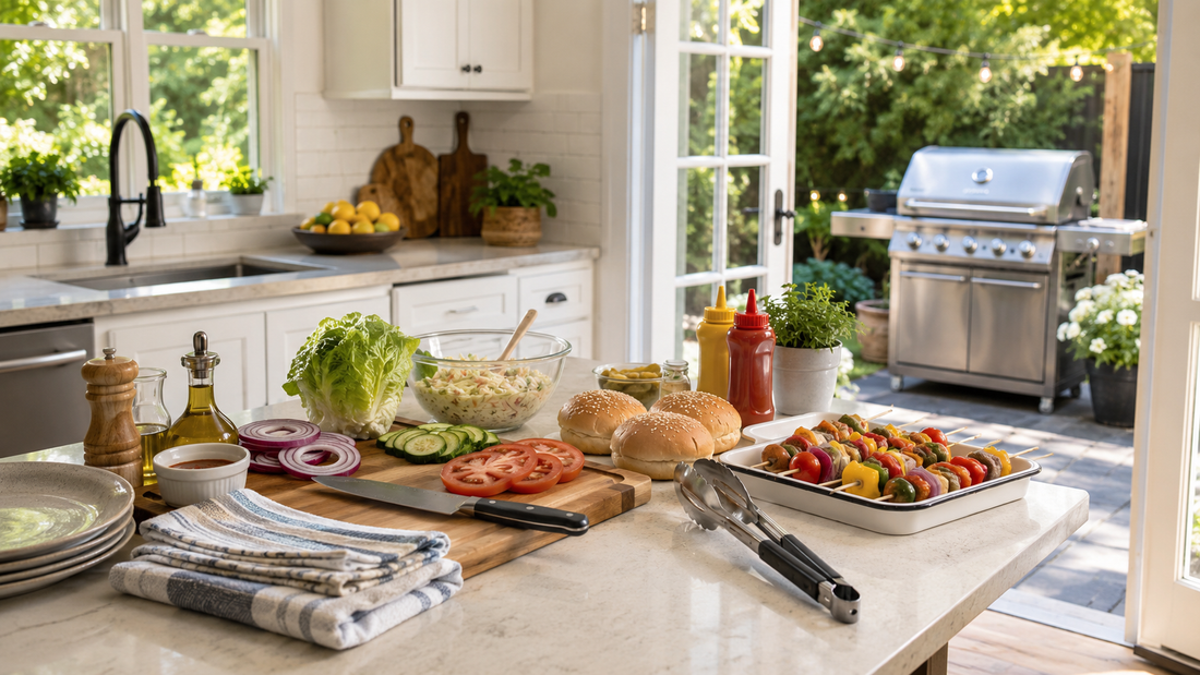 How to Set Up Your Kitchen for Easy Summer Grilling Nights