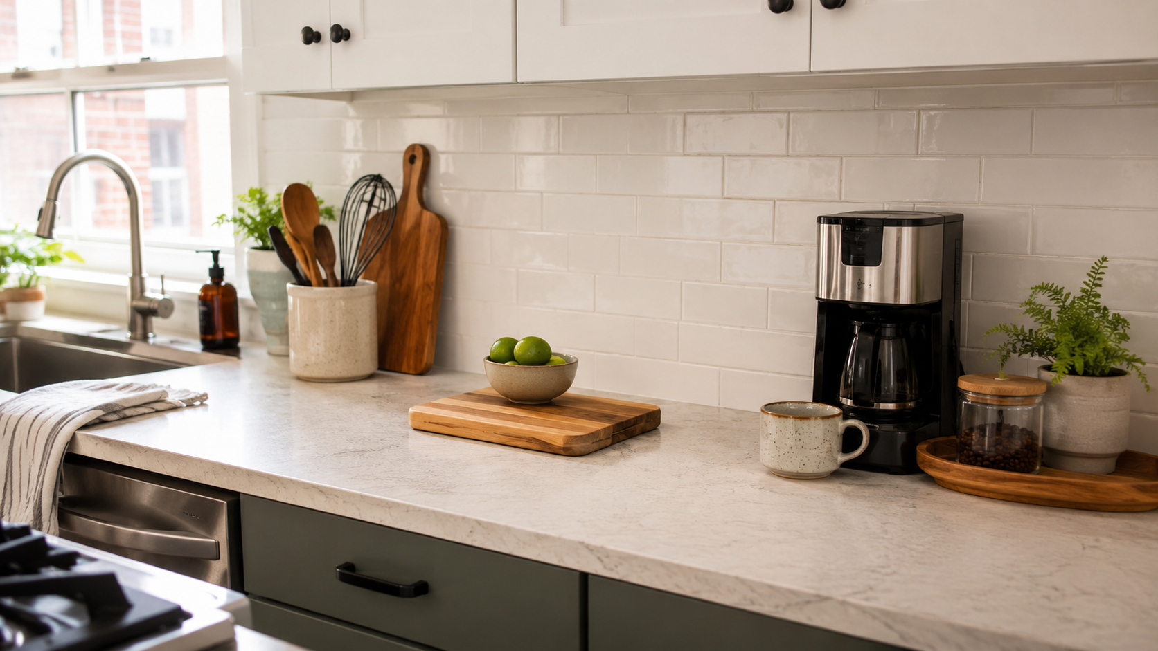 The One Countertop Rule That Makes a Small Kitchen Feel Easier to Use