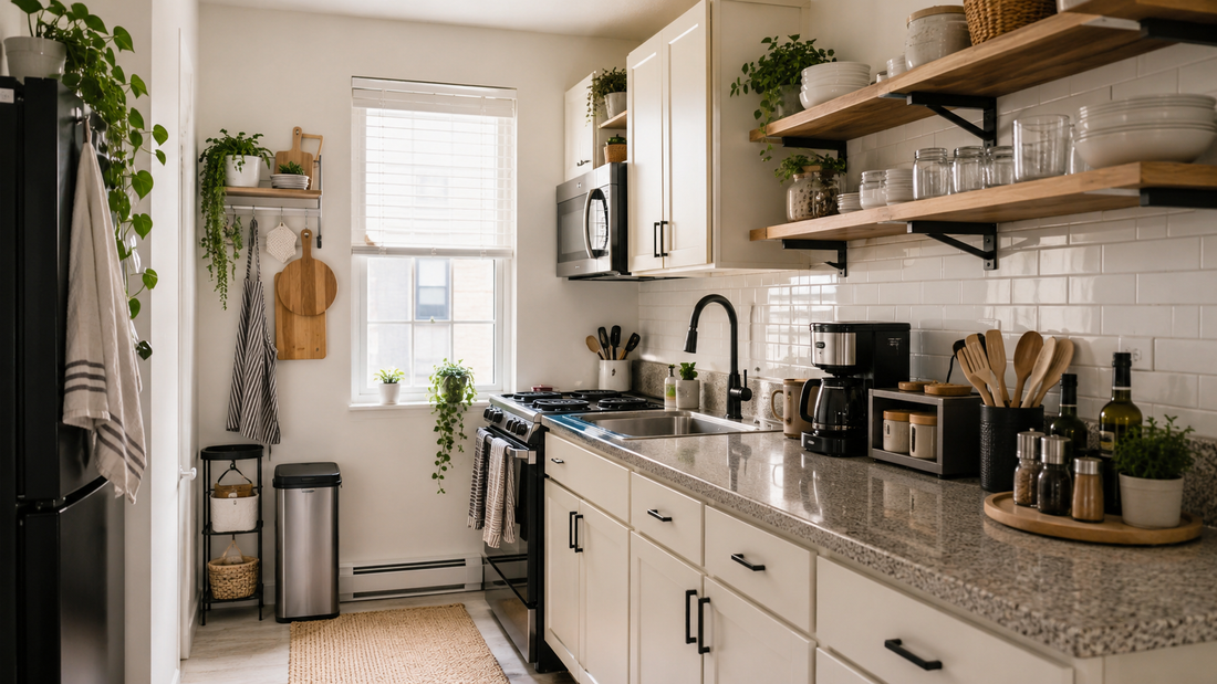 How to Make a Small Kitchen Feel Less Crowded Without Remodeling