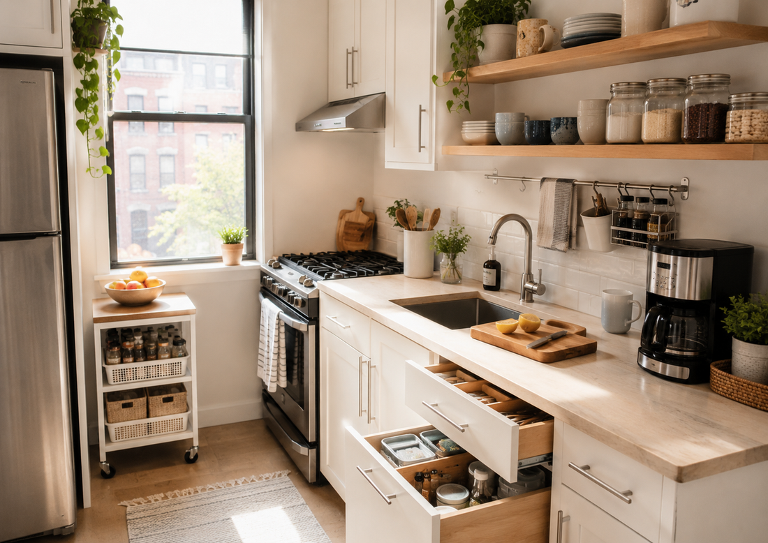 Small Kitchen Storage Ideas That Make Everyday Cooking Feel Easier