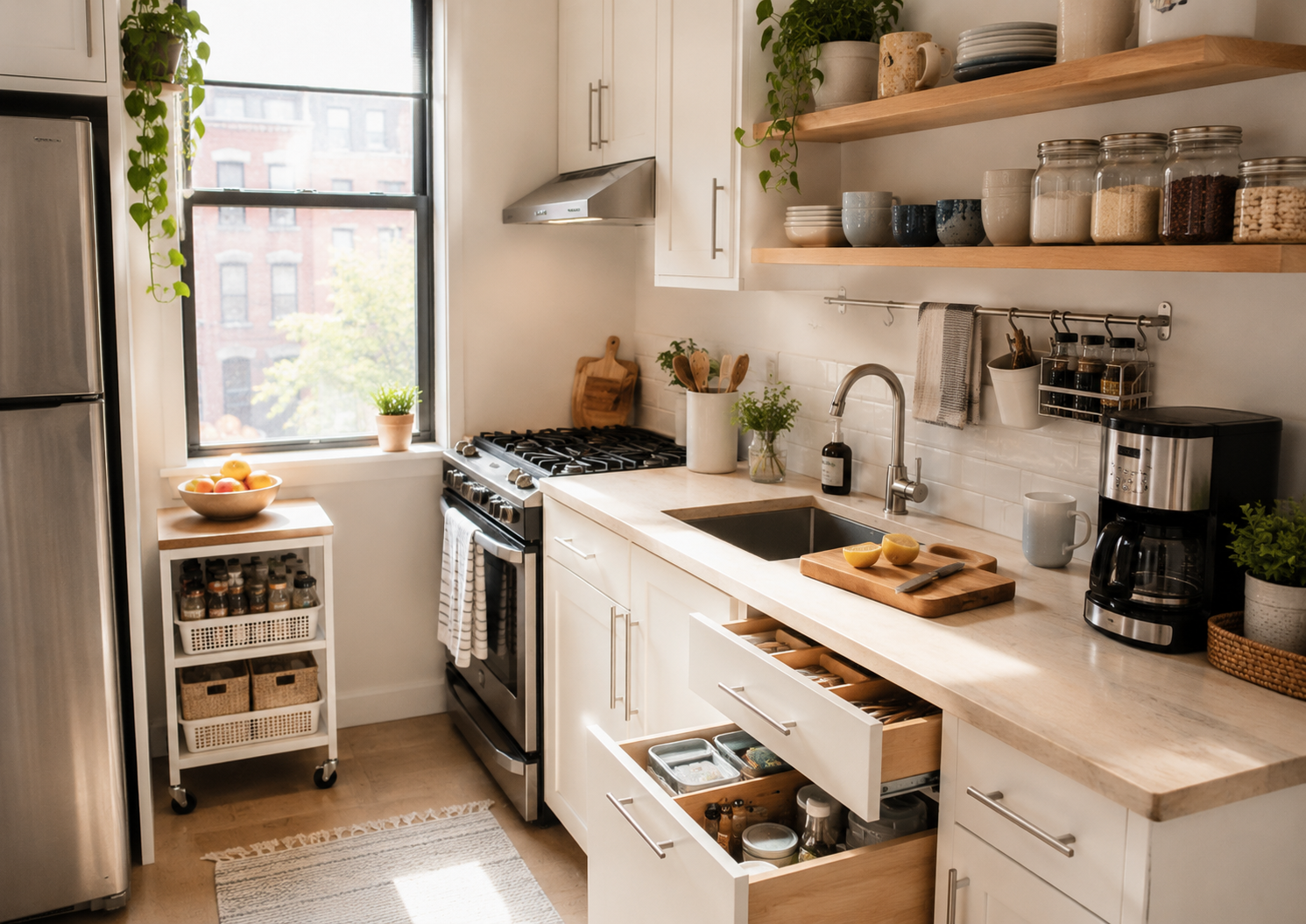 Small Kitchen Storage Ideas That Make Everyday Cooking Feel Easier