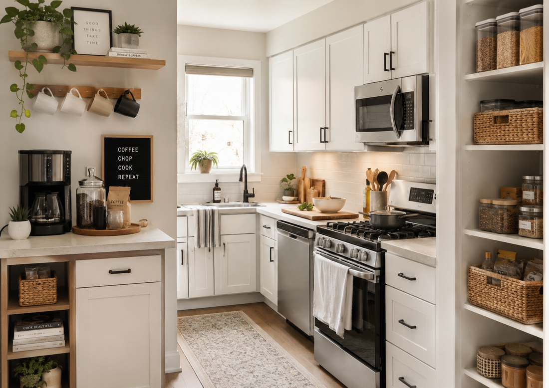 How to Set Up a Small Kitchen That Feels Easier to Use Every Day