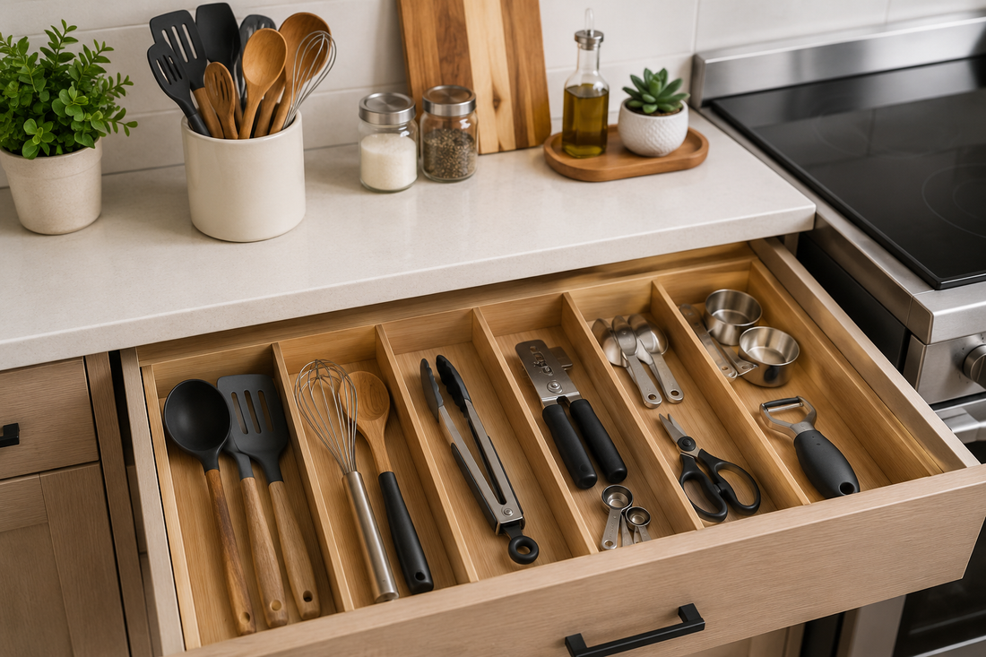 How to Organize Cooking Utensils Without Crowding Your Kitchen