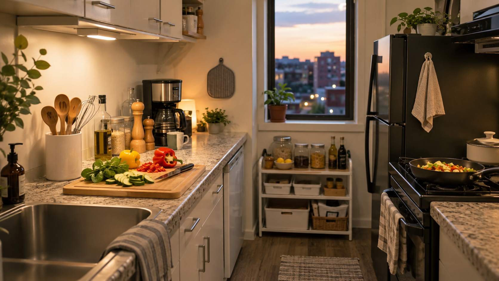 How to Make a Small Kitchen Easier to Cook In Every Night