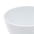 Amazon Basics Round Melamine Bowl, 8 oz, White, 6 Piece Set