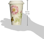 Lenox 837583 Butterfly Meadow Thermal Travel Mug, Multicolor, 1 Count (Pack of 1)