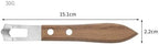 1 Pc Brown Lightweight Channel Knife and Lemon Zester Tool- Stainless Steel Peeler With Ultra Sharp Rind Twist Tool for Orange and Citrus Fruit - Kitchen Grater, Slicer