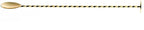 Barfly Muddle Bar Spoon, Muddler 11 13/16" (30 cm), Gold