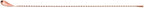 Barfly Teardrop Bar Spoon, End 19 5/8" (50 cm), Copper