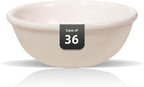 Stoneware Narrow Rim Commercial Grade Dinnerware, America White, Fruit 4.5oz, Case of 36