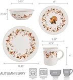Pfaltzgraff Autumn Berry 16 Piece Dinnerware Set, Service for 4, Multi Colored - Image 3