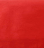 Yourtablecloth Heavy Duty Vinyl Round Fitted Tablecloth (Table Cover) with Flannel Backing Vibrant Colors Elasticized Tablecloth Great for Indoor and Outdoor Dining and Playing Cards 48” Ruby Red