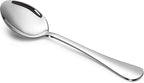SANTUO Stainless Steel Teaspoon Set,12 Piece 6.7" Spoons Silverware,Dessert Spoons,Mirror Finish & Dishwasher Safe