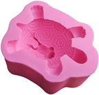 3 Pack Tortoise Resin & Silicone Mold - Epoxy Resin, Soap, Chocolate & Fondant Mold - DIY Aromatherapy & Decoration