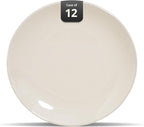 Stoneware Coupe Commercial Grade Dinnerware, Ivory, Plate 11.25", Case of 12