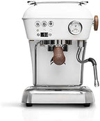 Ascaso Dream PID, Programmable Home Espresso Machine w/Volumetric Controls, 120V (Polar White)