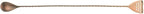 Barfly Bar Spoon with Strainer End, 15 3/4" (40.0 Cm), Antique Copper