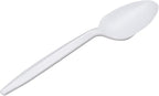 1000 Count Bulk Cutlery (Tea Spoons, White)