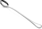 Artaste Rain 18/10 Stainless Steel (Silver (Set of 6), Iced Tea Spoons (9.5-Inch))