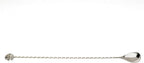Barfly Santa Bar Spoon,Stainless Steel,Santa End 12" (30 cm)
