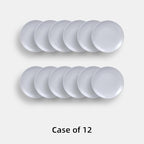 Stoneware Coupe Commercial Grade Dinnerware, Matte White, Plate 10.5", Case of 12