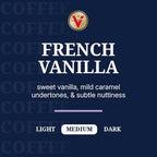 Victor Allen's Coffee French Vanilla Flavored, Medium Roast, 80 Count, Single Serve Coffee Pods for Keurig K-Cup Brewers