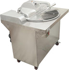 110V 24L Commercial Food Chopper Processor 1500W Electric Meat Vegetable Grinder Blender Multifunctional Food Cutter for Meat Vegetables Fruits Ginger Garlic 1400r/min