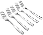 Stainless Steel Dinner/Salad Forks Set,24-Piece,8 Inches