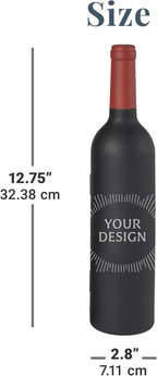 Let's Make Memories Personalized Photo 5-Piece Wine Tool Set - Wine Bottle Opener - Red