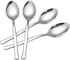 12-Piece Dessert Spoons, Stainless Steel Small Spoon