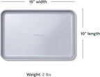 Caraway Non-Stick Ceramic Medium Baking Sheet - Naturally Slick Ceramic Coating - Non-Toxic, PTFE & PFOA Free - Perfect for Baking, Roasting, and More - Medium (15" x 10") - Sage
