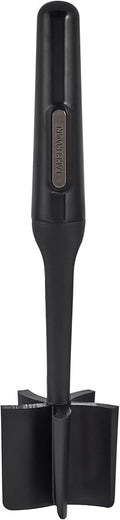 FARBERWARE Nylon Meat and Potato Masher – 5-Blade Ground Meat Chopper, Heat-Resistant to 450°F, Safe for Nonstick Cookware, Ergonomic Handle, 10-Inch, Dishwasher-Safe, Black