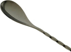 Barfly Bar Spoon, Fork End 12 3/8" (31.5 Cm), Gun Metal Black