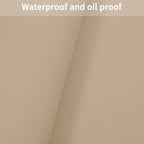 Dining Table Cover for Dining Room Table - Can Be Used On Both Sides Waterproof and Easy to Clean Good Flatness Used for Dining Table(Light Brown+Gray 44x60)