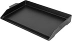 Universal Griddle Insert for Gas Grill, Cast Iron Flat Top Griddle for Stove 4 Burner, Pre-Seasoned Matte Porcelain Enamel Grill Plate for Camp Chef/Charbroil Etc. All Gas & Charcoal Grill 23" x 16"