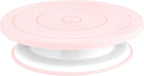 Cake Decorating Turntable 11 Inch Cake Turntable Anti-Slip Rotating Cake Stand for Decorating(1pcs Pink)