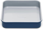 Caraway Non-Stick Ceramic 9” Square Pan - Naturally Slick Ceramic Coating - Non-Toxic, PTFE & PFOA Free - Perfect for Brownies, Lemon Bars, Cakes, & More - Navy