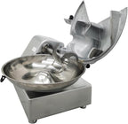 110V 8L Meat Vegetable Food Chopper Processor, Prep Food Processor, 750W Food Chopper with Partially Open Pot, Commercial Stainless Steel Blade Electric Shredder