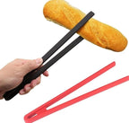 4 Pcs Silicone Trivet Tongs for Cooking,11.8 In And 5.51In Silicone Tongs for Cooking, Long or Short Non-stick Heat Resistant Barbecue Grilling Tool for Toaster Pan Fried Steak Food BBQ,heat-resistant