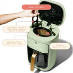 Beautiful 14-Cup Programmable Coffee Maker with Touch-Activated Display – Brew Hot Coffee Fast, Keep Warm & Auto-Pause (Sage Green)
