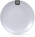 Stoneware Coupe Commercial Grade Dinnerware, Matte White, Plate 9", Case of 24
