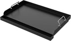 DcYourHome Universal 25" x 16" Stovetop Griddle for Gas Grill/Gas Stove, Nonstick Carbon Steel Large Griddle Pan for All Gas/Charcoal Grills Flat Top Plate, Plancha Para Cocinar, Stove Top Skillet Pan