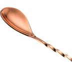 Barfly Teardrop Bar Spoon, End 19 5/8" (50 cm), Copper