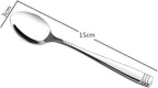 12 Pieces Small Stainless Steel Spoons, Stainless Steel Teaspoon Set