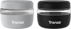Tronco 16 oz Glass Food Storage Containers with Lids, Airtight, Leak & Spill Proof Glass Lunch Bowls for Meal Prep, Salad, Yogurt, Soup & Stew, Microwave & Dishwasher Safe, BPA-Free, Set of 2