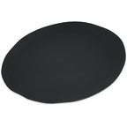 Carlisle FoodService Products Ridge Reusable Plate Rimless Plate for Home and Restaurant, Melamine, 11 Inches, Slate, (Pack of 12)
