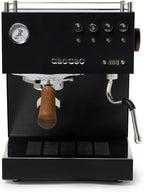 Ascaso Steel DUO Espresso Machine | PID | Programmable | Volumetric Controls | Dual Thermoblock | 120V | (Black)