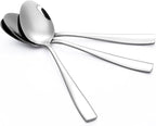 24-Piece Large Stainless Steel Dinner Spoons,8 Inches